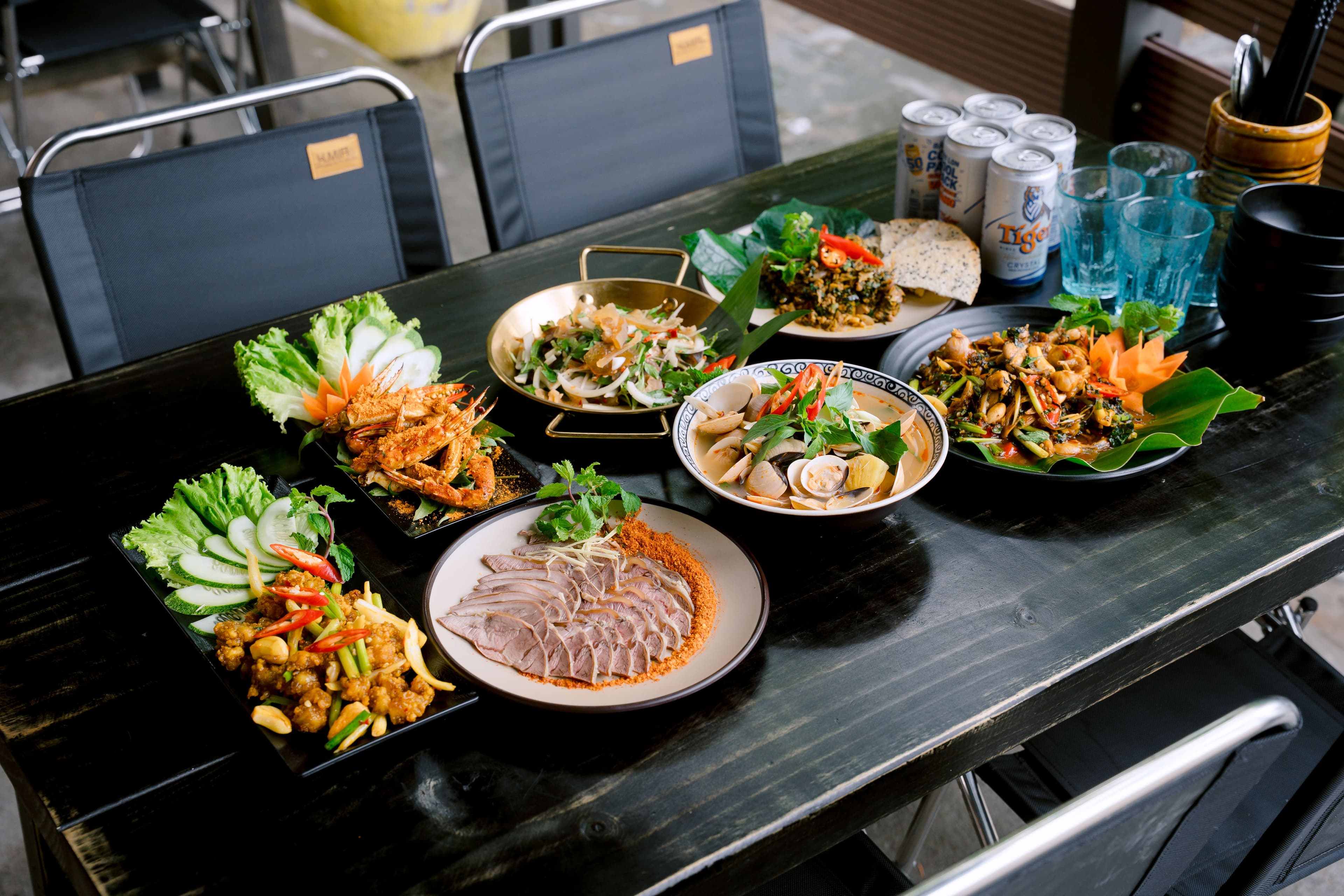 Món nhậu đa dạng